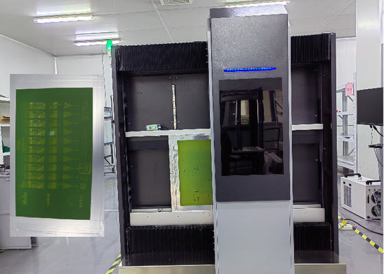 400x400mm/ 15,8x15,8 Min ukuran layar Komputer ke layar 350 Yellow Mesh Waktu paparan